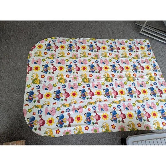 Vintage Sears Raggedy Ann 2 Bedspreads 4 Curtains 2 Valances Twin Set - Picture 14 of 16